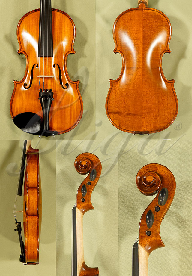 Antiqued 3/4 School GENIAL 1-Oil Violin  * Code: C8394