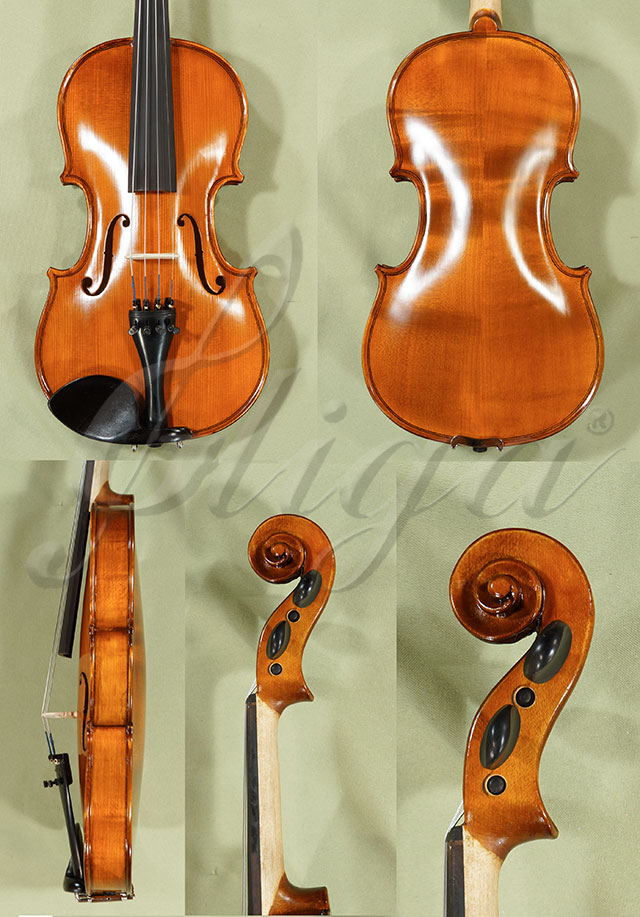 Antiqued 3/4 School GENIAL 1-Oil Violin  * Code: C8395