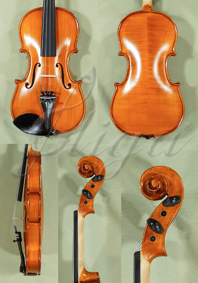 Antiqued 3/4 School GENIAL 1-Oil Violin  * Code: C8396