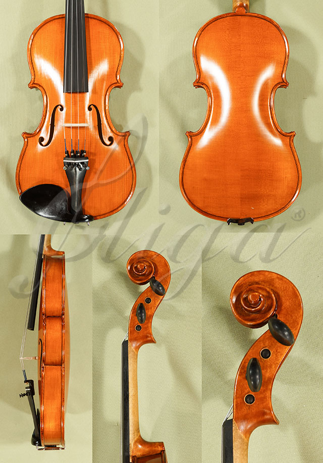 Antiqued 3/4 School GENIAL 1-Oil Violin  * Code: C8397