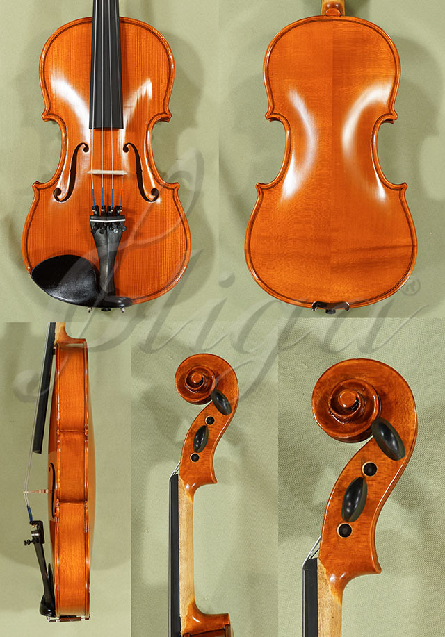 Antiqued 3/4 School GENIAL 1-Oil Violin  * Code: C8398