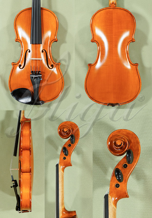 Antiqued 3/4 School GENIAL 1-Oil Violin  * Code: C8399