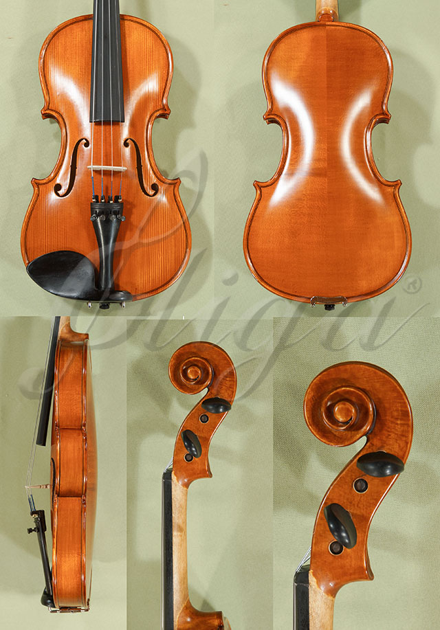 Antiqued 3/4 School GENIAL 1-Oil Violin  * Code: C8400