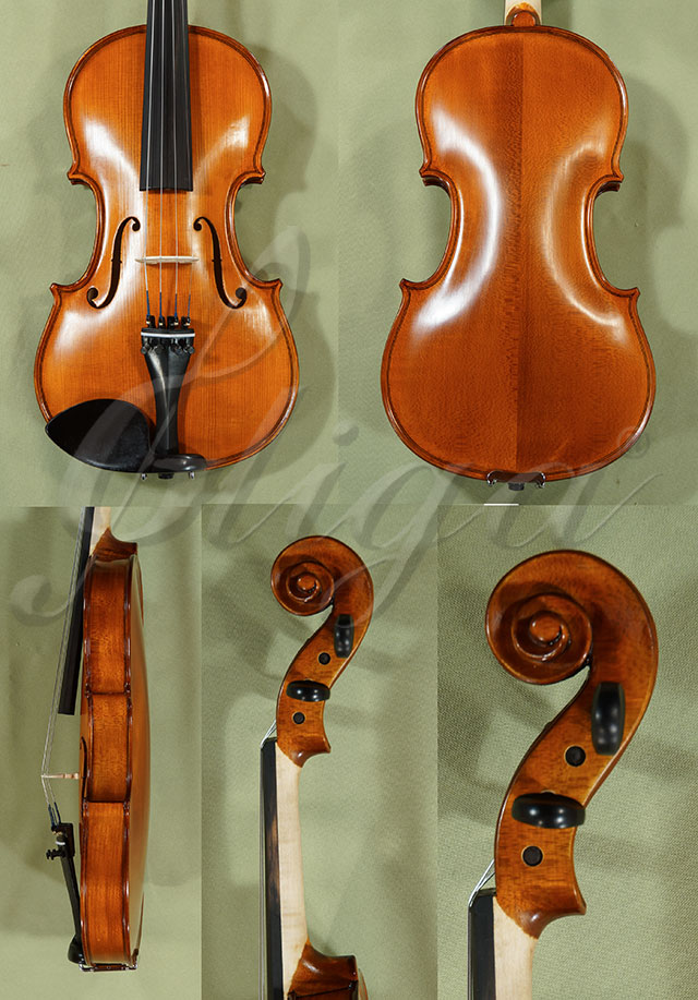 Antiqued 4/4 School GENIAL 1-Oil Violin * Code: C8407