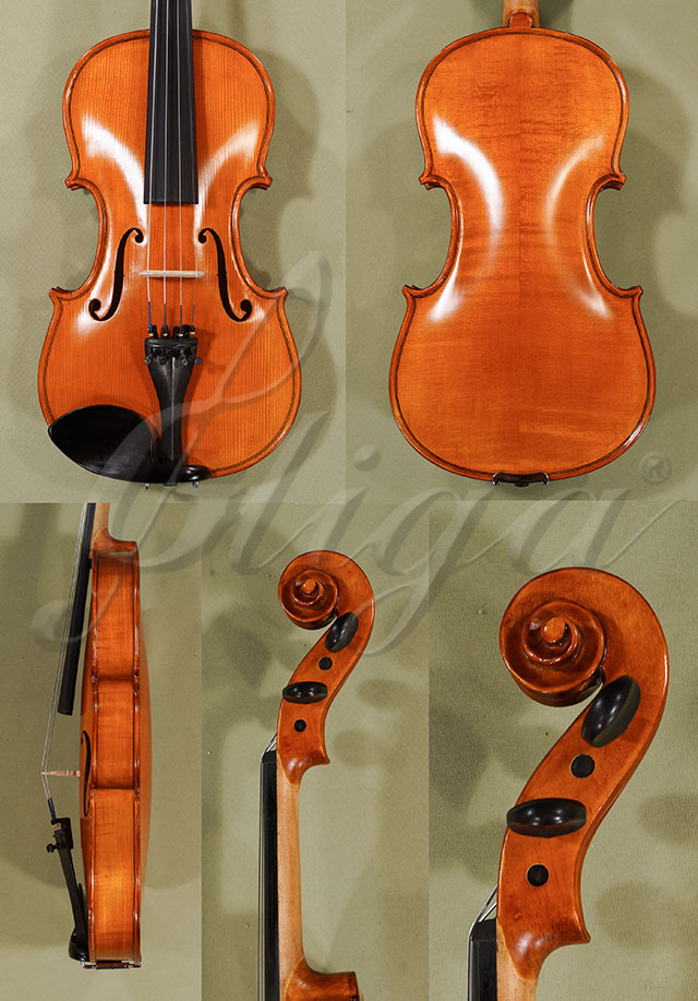 Antiqued 4/4 School GENIAL 1-Oil Violin  * Code: C8454