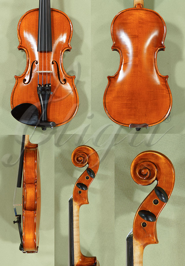 Antiqued 1/4 School GENIAL 1-Oil Violin  * Code: C8474