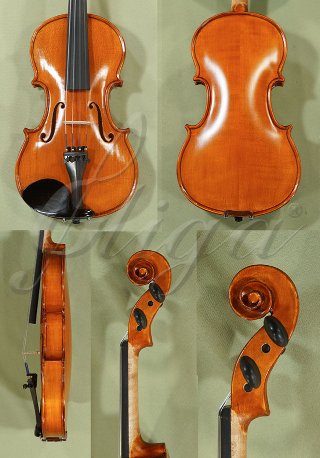 Antiqued 1/2 School GENIAL 1-Oil Violin  * Code: C8534
