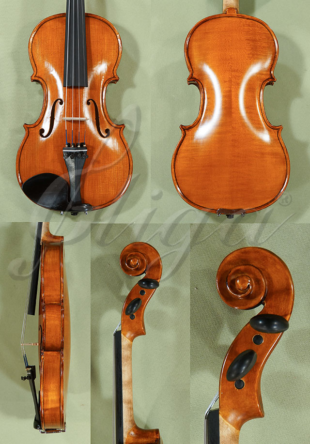 Antiqued 1/2 School GENIAL 1-Oil Violin  * Code: C8536