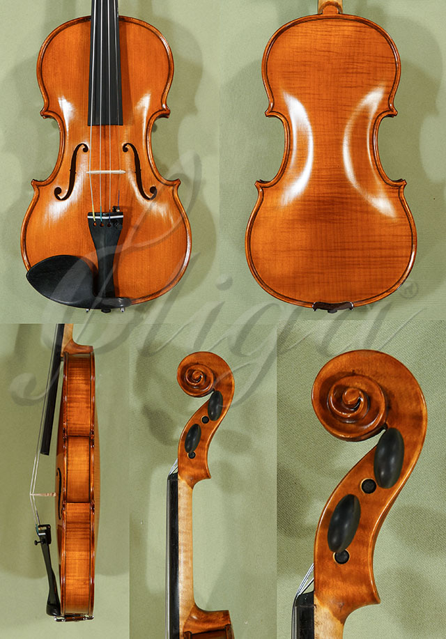 Antiqued 1/2 WORKSHOP GEMS 1 One Piece Back Violin * Code: C8617