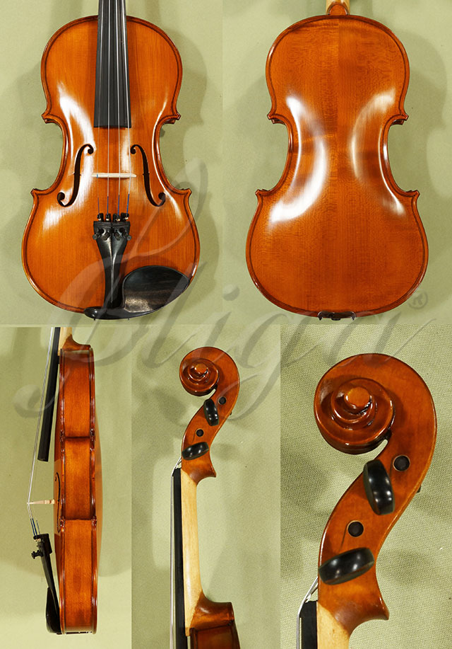 Antiqued 4/4 School GENIAL 1-Oil Left Handed Violin  * Code: C8630
