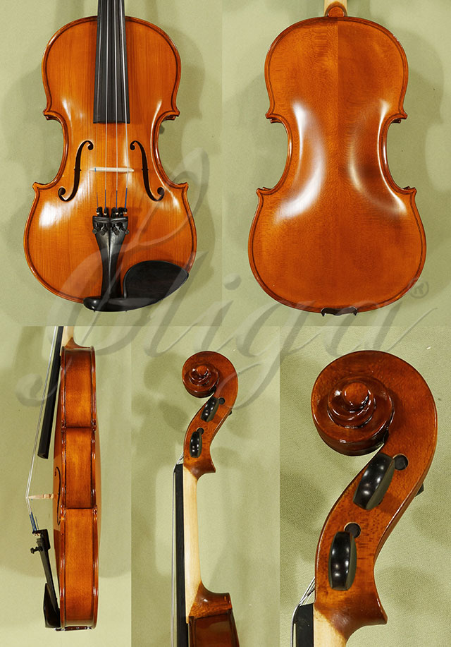 Antiqued 4/4 School GENIAL 1-Oil Left Handed Violin  * Code: C8631