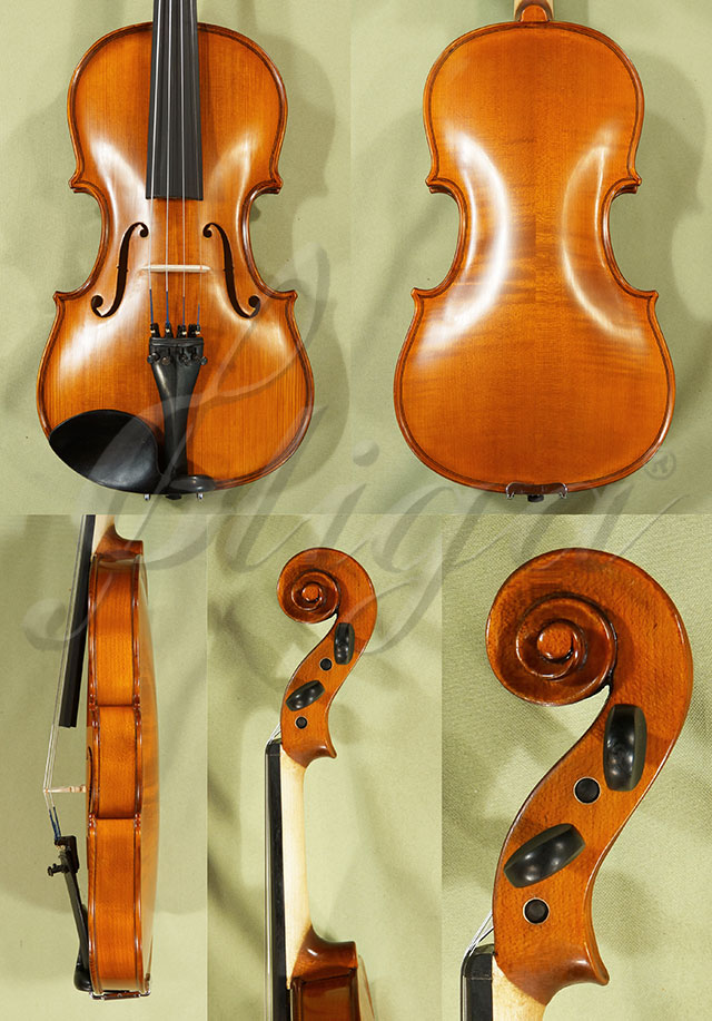 Antiqued 7/8 School GENIAL 1-Oil Violin  * Code: C8652