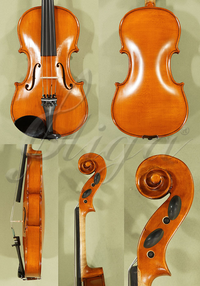Antiqued 14" School GENIAL 1-Oil One Piece Back Viola  * Code: C8709