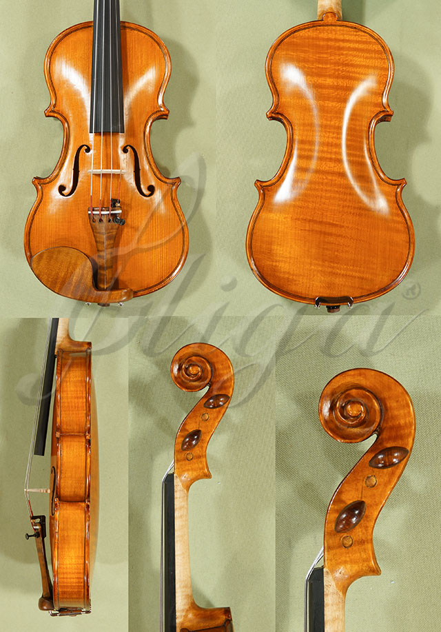 Antiqued 1/8 Student GLORIA 1 One Piece Back Violin  * Code: C9215