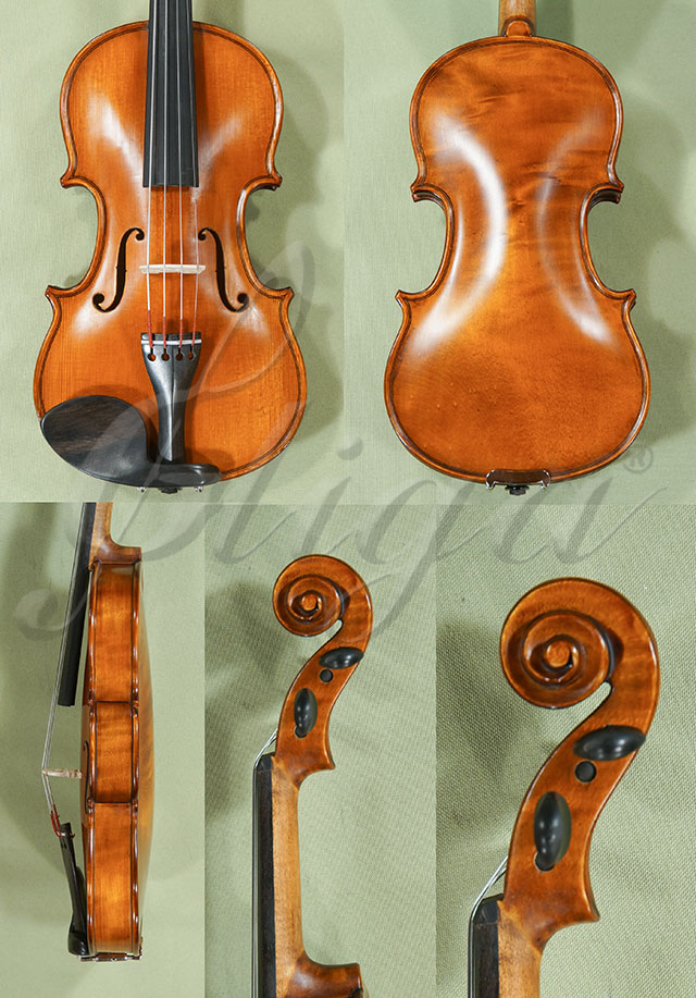 Antiqued 1/10 Student GEMS 2 One Piece Back Violin * Code: C9753