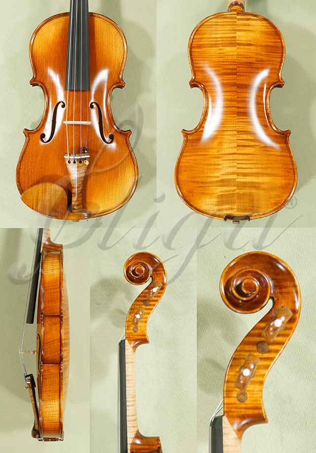 Antiqued 3/4 PROFESSIONAL GENOVA 2 Violin * Code: D0007