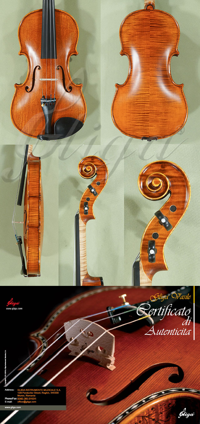 4/4 MAESTRO VASILE GLIGA Left Handed Violin * Code: D0079