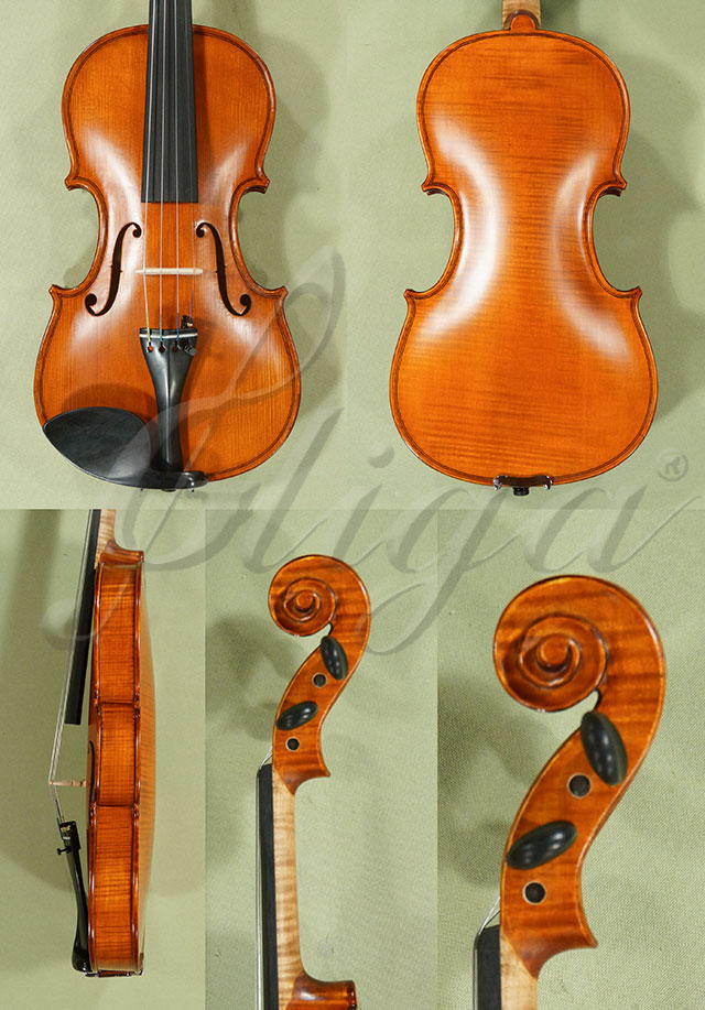Antiqued 7/8 WORKSHOP GEMS 1 One Piece Back Violin * Code: D0319