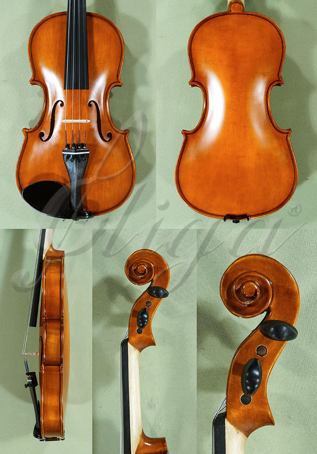 Antiqued 3/4 School GENIAL 1-Oil Violin  * Code: D0342