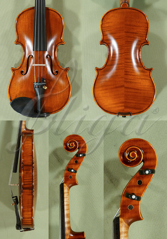 Antiqued 1/8 PROFESSIONAL GAMA Violin * Code: D0358