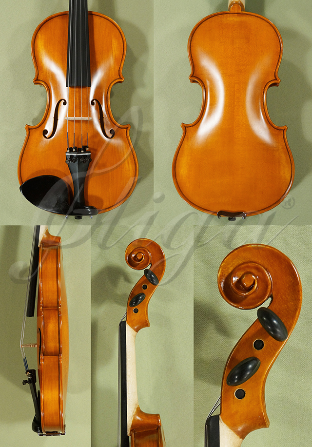 Antiqued 1/2 School GENIAL 1-Oil Violin  * Code: D0525