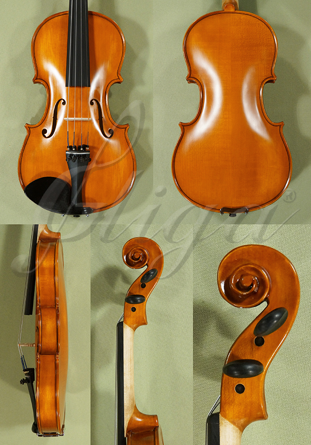 Antiqued 1/2 School GENIAL 1-Oil Violin  * Code: D0526