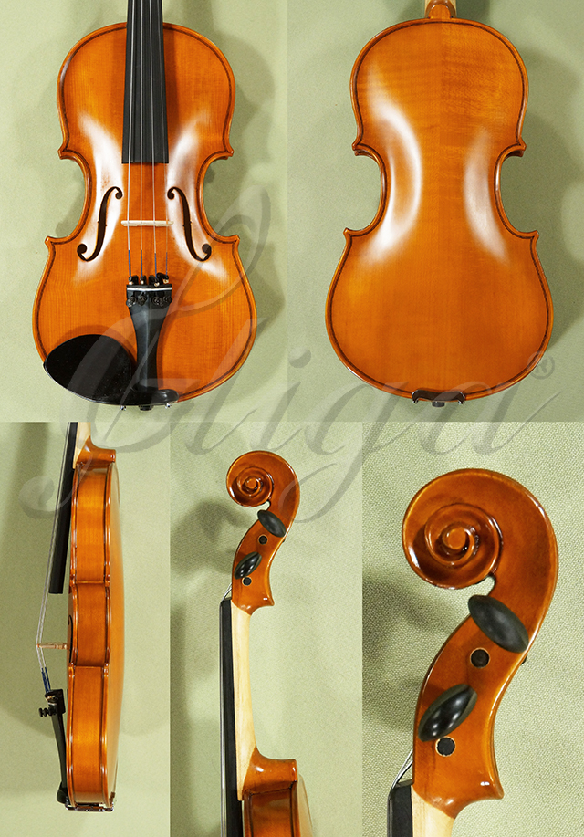 Antiqued 1/2 School GENIAL 1-Oil Violin  * Code: D0527