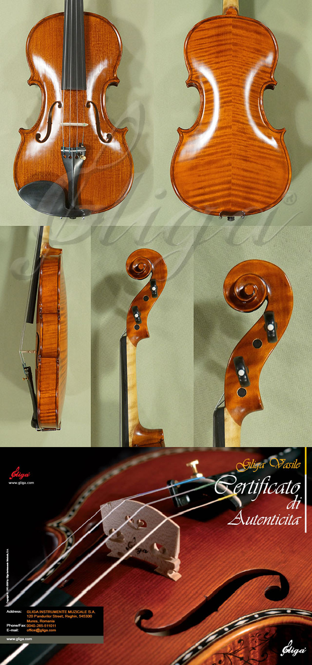 4/4 MAESTRO VASILE GLIGA Violin Italian * Code: D0554