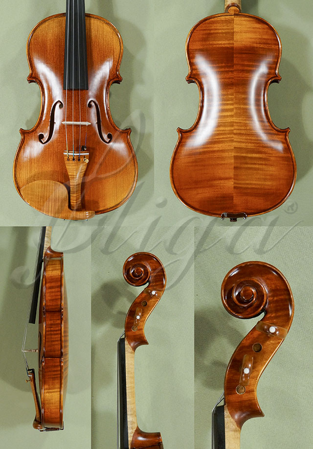 Antiqued 4/4 PROFESSIONAL GENOVA 2 Violin Guarneri * Code: D0557