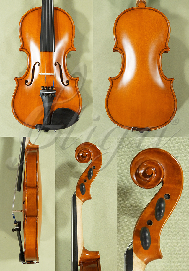 Antiqued 1/4 School GENIAL 1-Oil Left Handed Violin  * Code: D0641