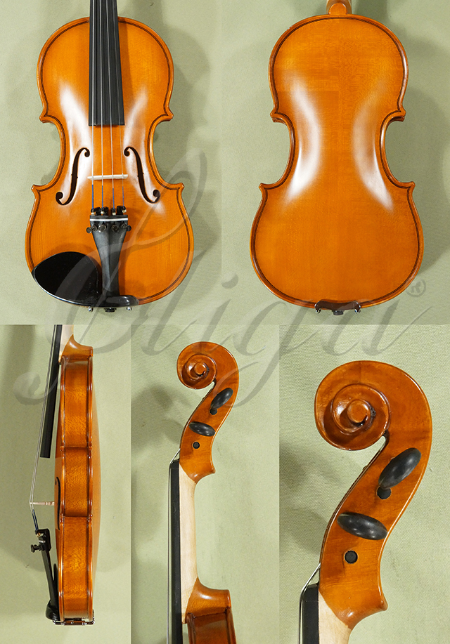 Antiqued 1/4 School GENIAL 1-Oil Violin  * Code: D0643