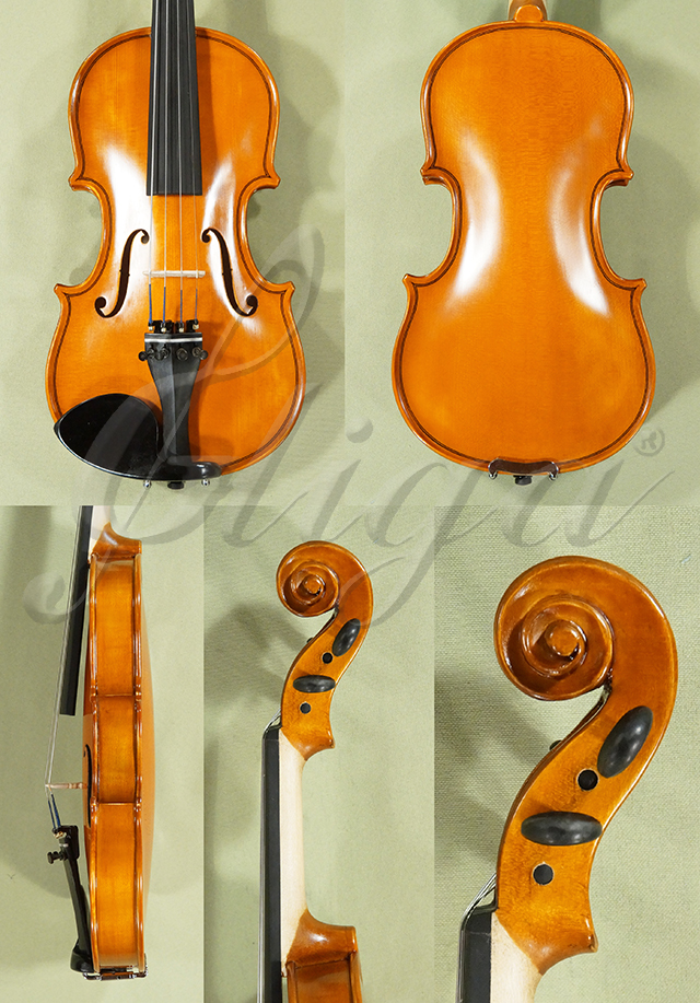 Antiqued 1/4 School GENIAL 1-Oil Violin  * Code: D0644