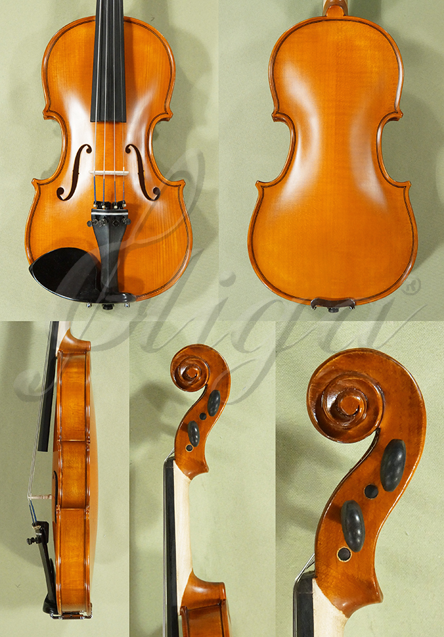 Antiqued 1/4 School GENIAL 1-Oil Violin  * Code: D0645