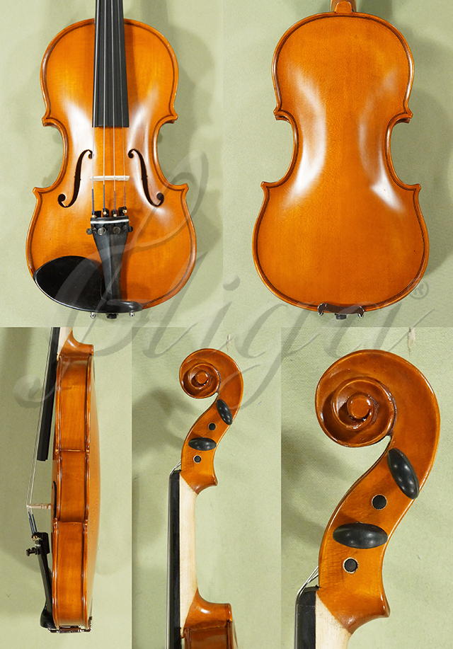 Antiqued 1/4 School GENIAL 1-Oil Violin  * Code: D0646