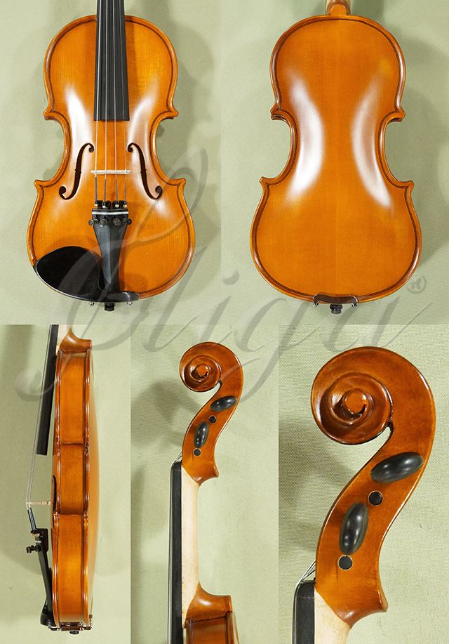 Antiqued 1/4 School GENIAL 1-Oil Violin  * Code: D0647