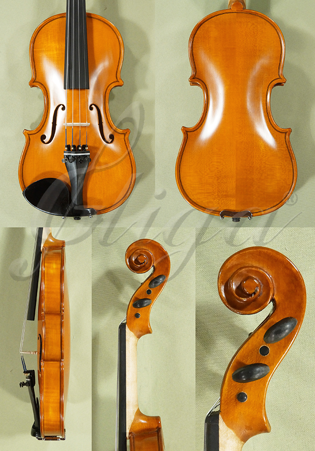 Antiqued 1/4 School GENIAL 1-Oil Violin  * Code: D0648