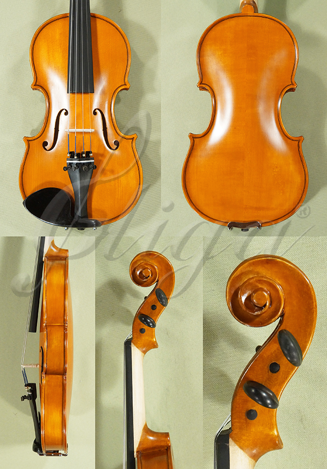Antiqued 1/4 School GENIAL 1-Oil Violin  * Code: D0649
