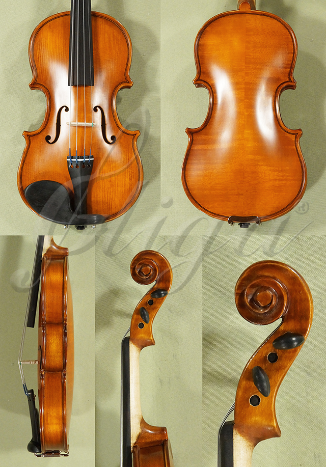 Antiqued 1/16 School GENIAL 1-Oil Violin  * Code: D0674