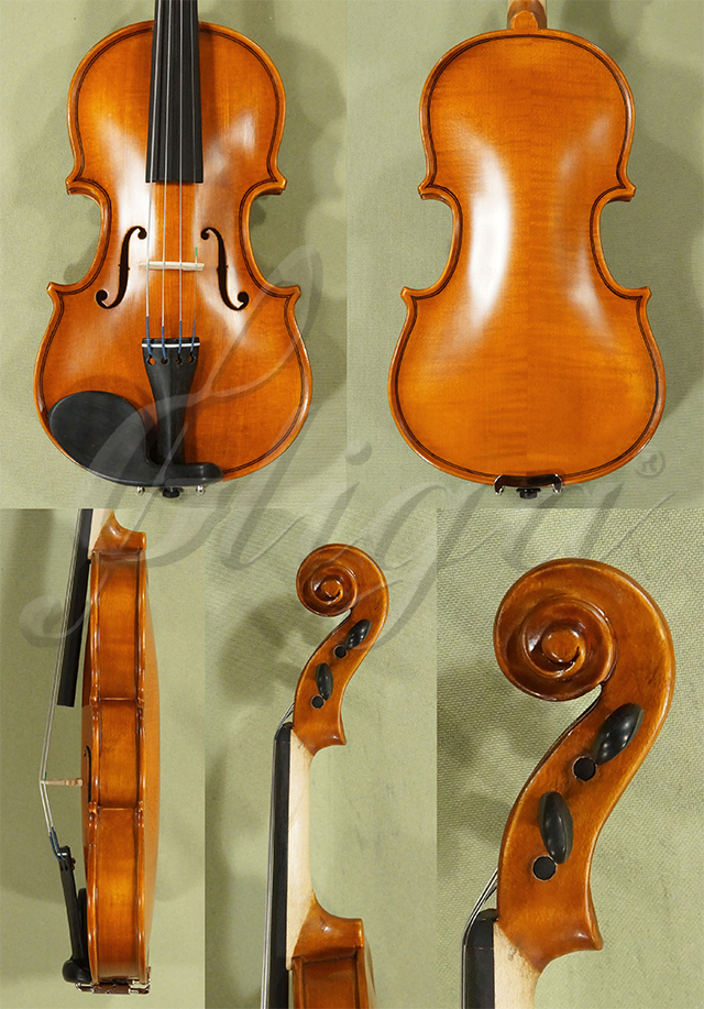 Antiqued 1/16 School GENIAL 1-Oil Violin  * Code: D0675