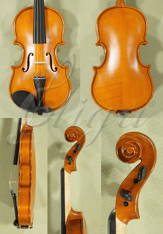 Antiqued 1/16 School GENIAL 1-Oil Violin  * Code: D0676
