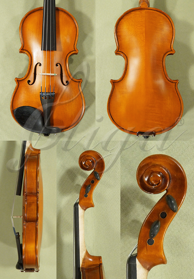 Antiqued 1/16 School GENIAL 1-Oil Violin  * Code: D0677