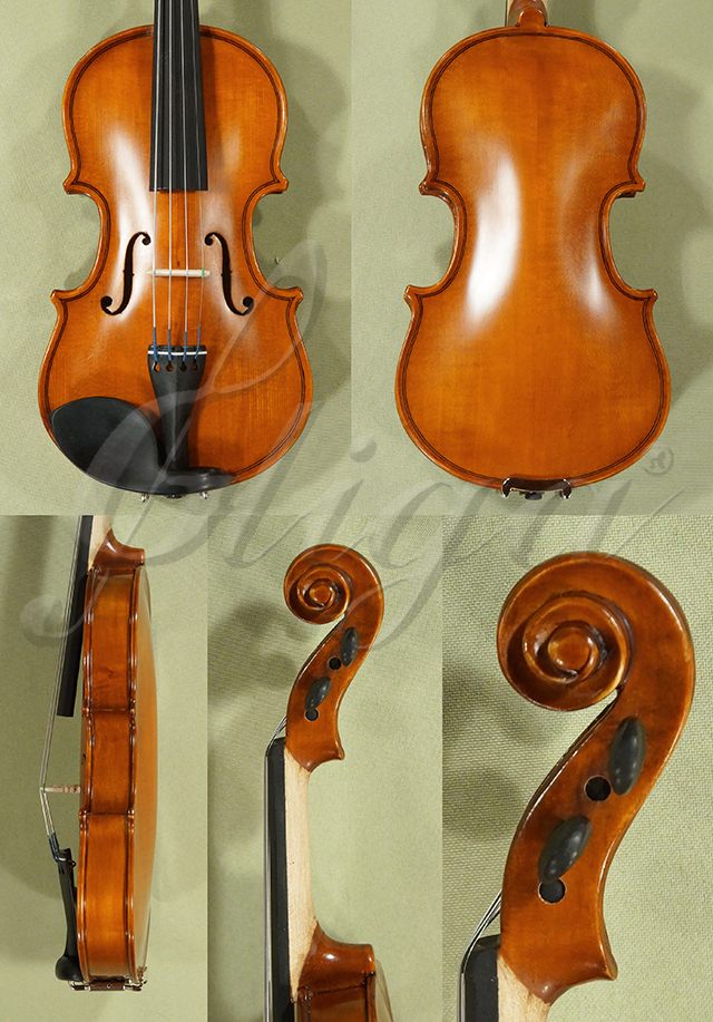 Antiqued 1/16 School GENIAL 1-Oil Violin  * Code: D0678
