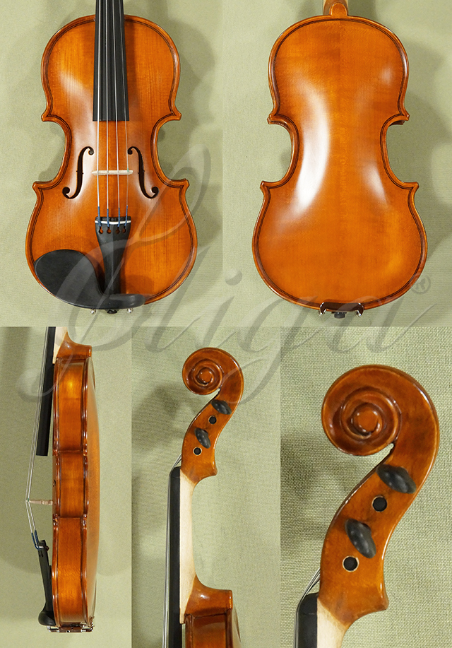 Antiqued 1/16 School GENIAL 1-Oil Violin  * Code: D0679
