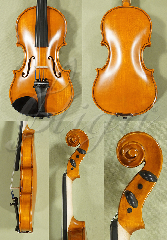 Antiqued 1/4 School GENIAL 1-Oil Violin  * Code: D0697