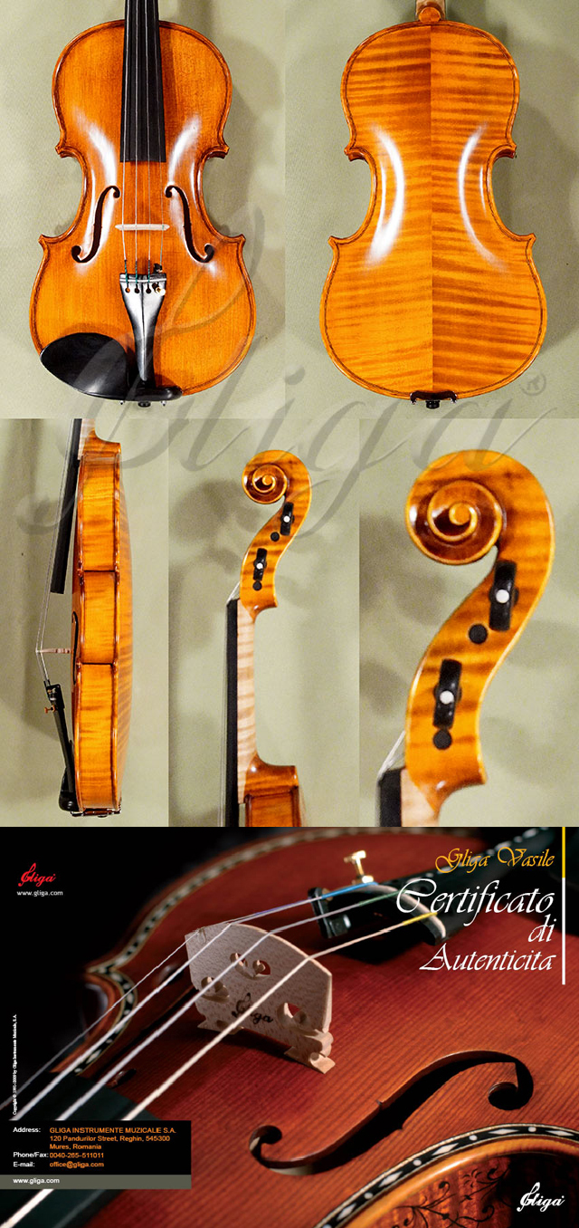 4/4 MAESTRO VASILE GLIGA Violin Italian * Code: D0954