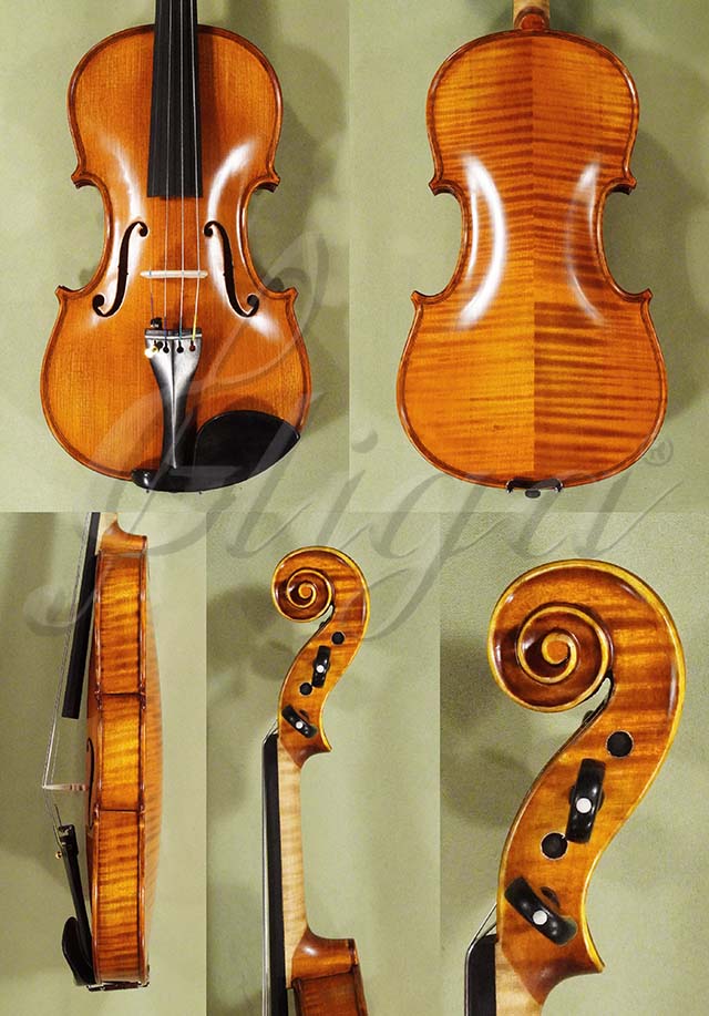 Antiqued 4/4 PROFESSIONAL 'GAMA' Left Handed Violin * Code: D1058