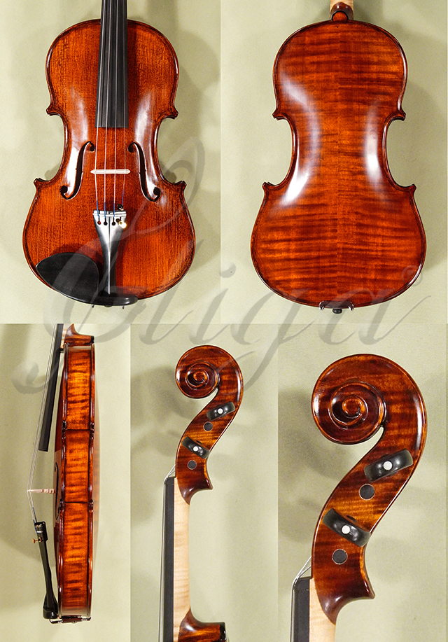 Stained Antiqued 4/4 MAESTRO GLIGA Violin Guarneri * Code: D1353