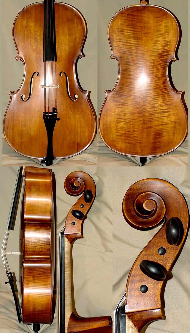 Antiqued 1/2 WORKSHOP 'GEMS 1' Cello * Code: 0516