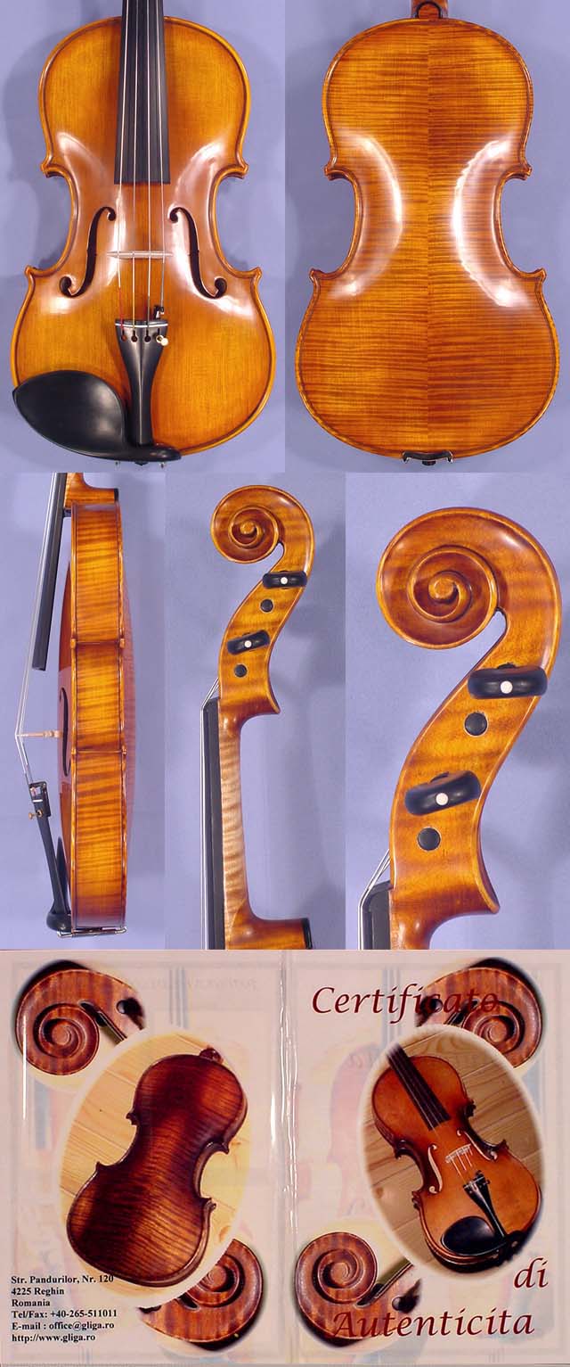 Antiqued 15" MAESTRO GLIGA Viola * Code: 7436