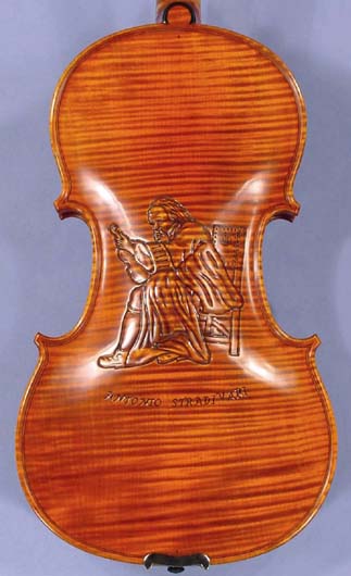 4/4 MAESTRO VASILE GLIGA One Piece Back Violins * GC4854